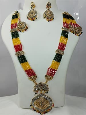 Crystal Rani Haar Multi Colour