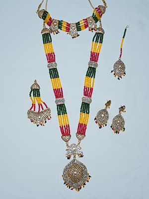 Crystal Rani Haar Multi Colour