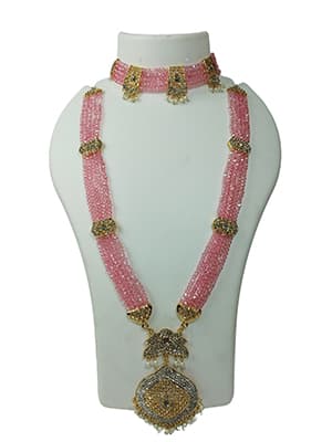 Crystal Rani Haar Pink Colour