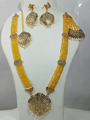 Crystal Rani Haar Yellow Colour