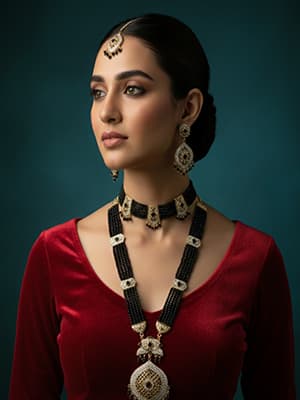 Crystal Rani Haar Black Colour