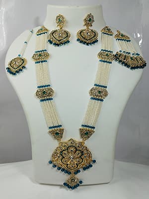 Small Moti Rani Haar Morgandi Colour