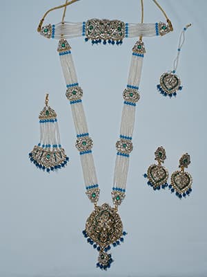 Small Moti Rani Haar Morgandi Colour