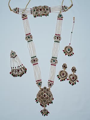 Small Moti Rani Haar multi Colour