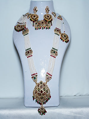 Small Moti Rani Haar multi Colour